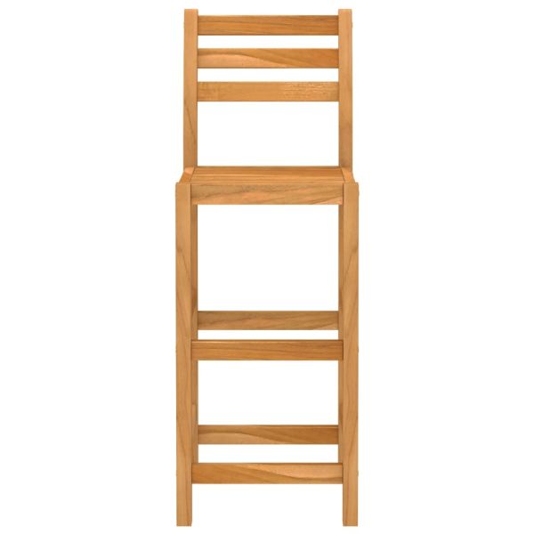 Градински бар комплект, 3 части, акациево дърво масив