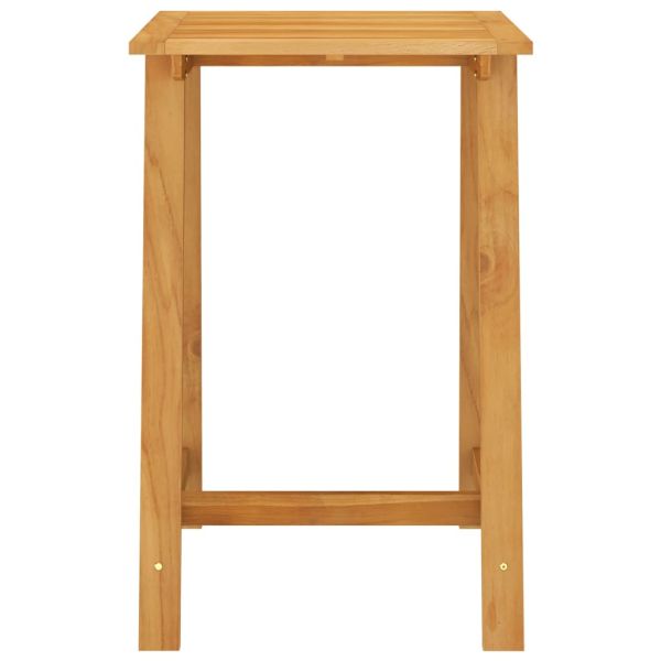 Градински бар комплект, 3 части, акациево дърво масив