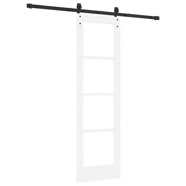 Преплъзваща се врата ORKDAL Бял и черен 61 x 198,5 см