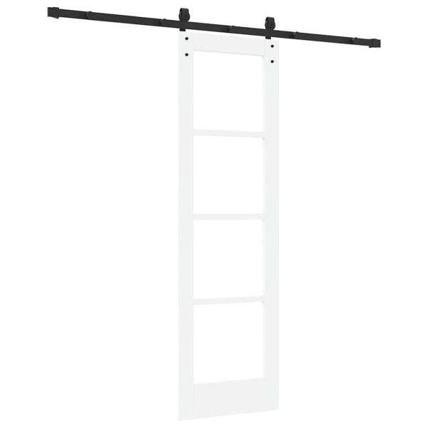 Преплъзваща се врата ORKDAL Бял и черен 61 x 198,5 см