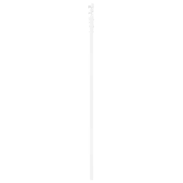 Преплъзваща се врата Бяло 61 x 198,5 см