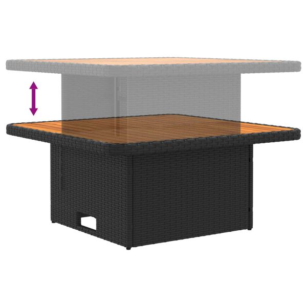 2 Брой Градинен среден диван с таблица, която се повдига