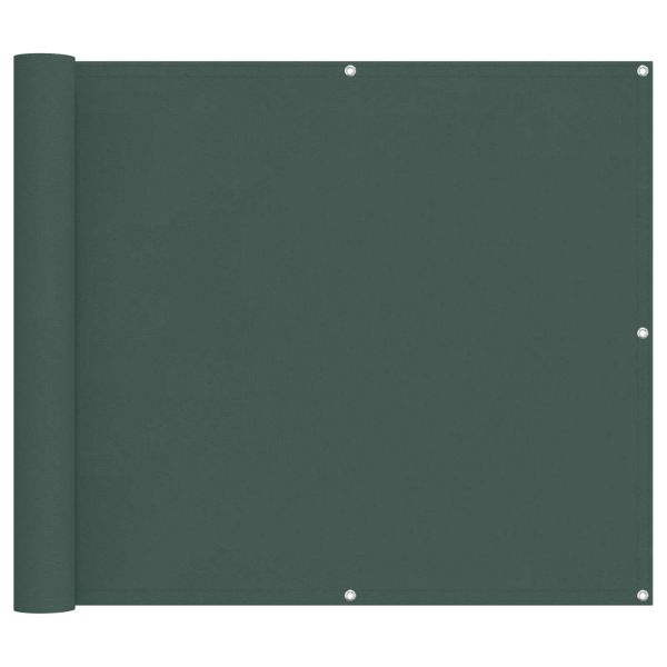 Балконен екран Тъмен зелен 100 x 200 cm Оксфордска тъкан