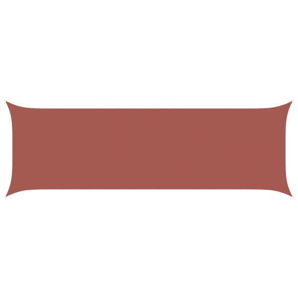 Слънчево платно за сянка Теракота 6 x 2 m