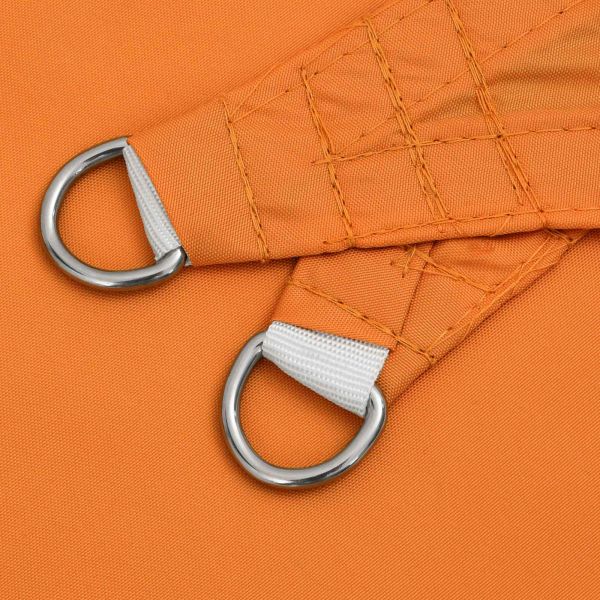 Слънчево платно за сянка Оранжево 6 x 2,5 м