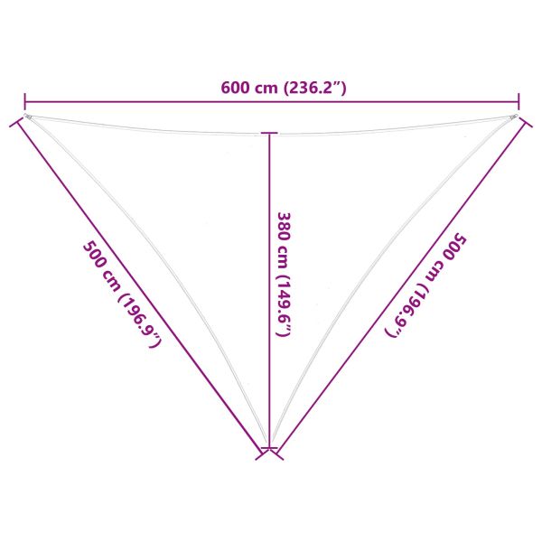 Открит слънцезащитен плат Жълт и бял 5 x 5 x 6 m