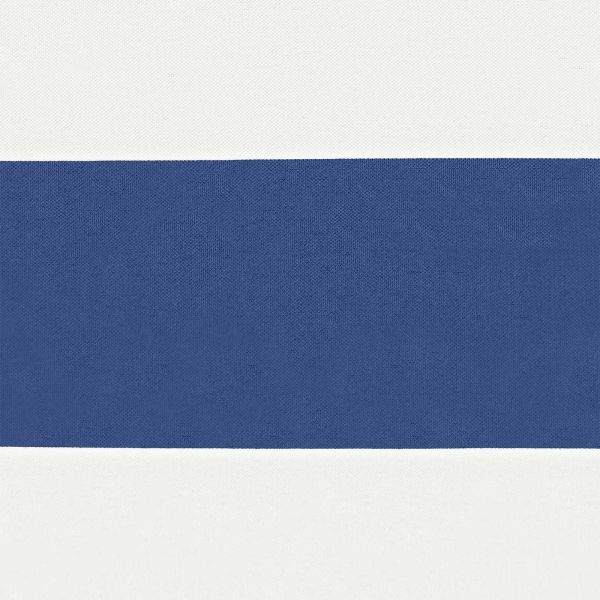 Открит слънцезащитен плат Синьо и бяло 3,5 x 3,5 x 4,9 m