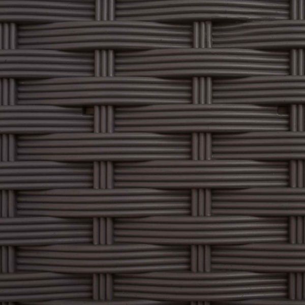 Повдигнато легло с решетка и покривка Кафяво 122 х 40 х 141 см