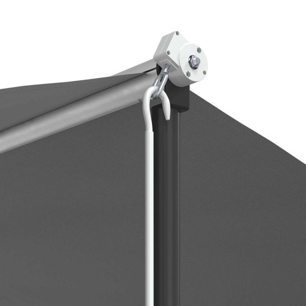 Самостоятелен сенник Сиво 5 x 3 m Полиестер