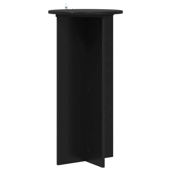 Стойка за растения 2 pcs Черно 40 x 40 x 80 cm
