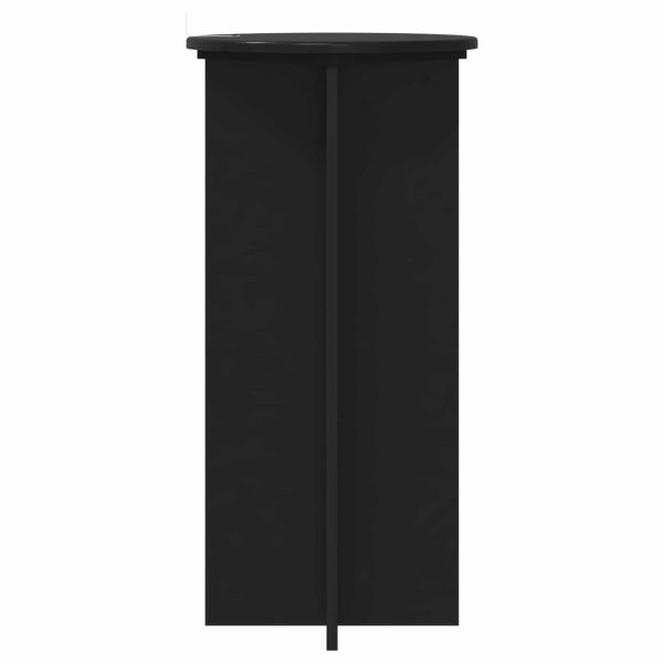 Стойка за растения 2 pcs Черно 40 x 40 x 80 cm