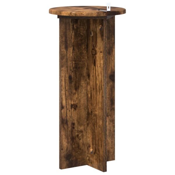 Стойка за растения 2 pcs Опушен дъб 29,5 x 29,5 x 60 см