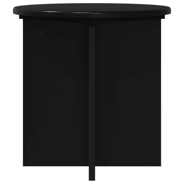 Стойка за растения 2 pcs Черно 40 x 40 x 40 cm