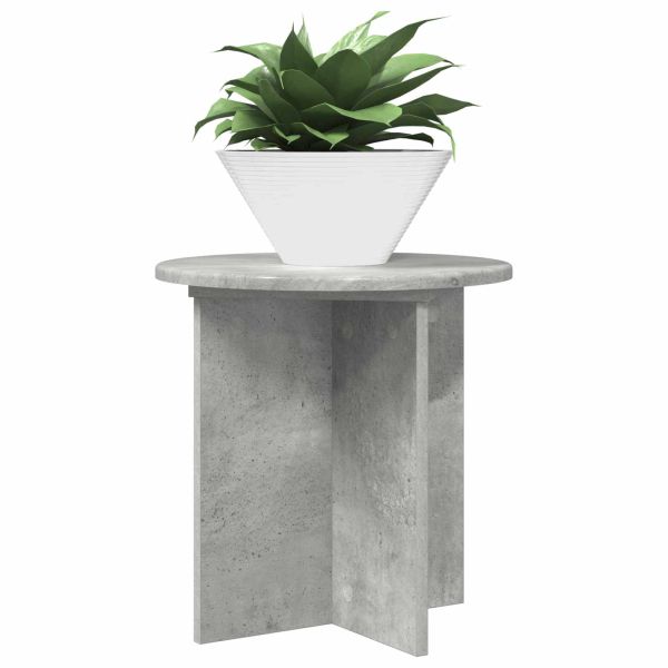 Стойка за растения 2 pcs Бетонно сиво 40 x 40 x 40 cm