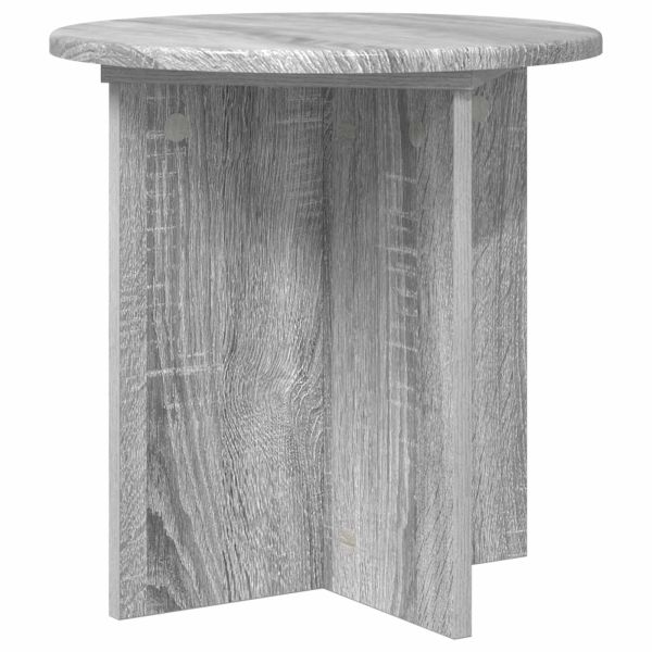 Стойка за растения 2 pcs Сива сонома 40 x 40 x 40 cm