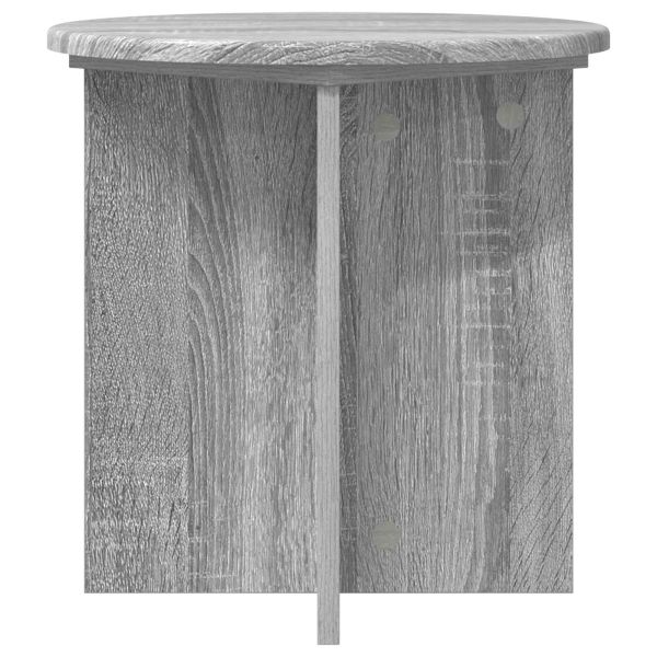 Стойка за растения 2 pcs Сива сонома 40 x 40 x 40 cm