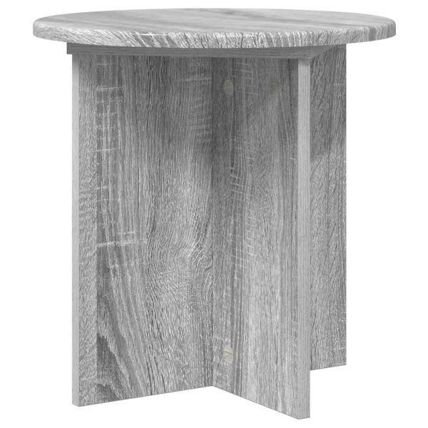 Стойка за растения 2 pcs Сива сонома 40 x 40 x 40 cm