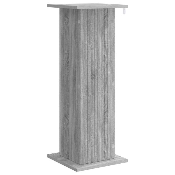 Стойка за растения Сива сонома 30,5 x 30 x 80,5 см
