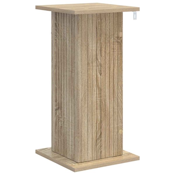 Стойка за растения 2 pcs Дъб сонома 30,5 x 30 x 60,5 см