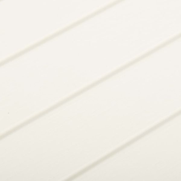 Градинска маса, бяла, 53x53x40 см, пластмаса