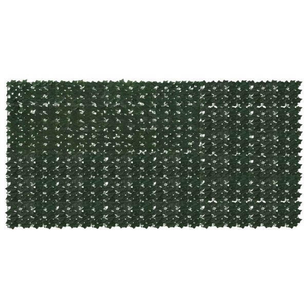 Завеса за балкон с листа Тъмнозелено 300 x 150 cm