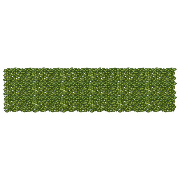 Завеса за балкон с листа Зелен и жълт 300 x 75 cm