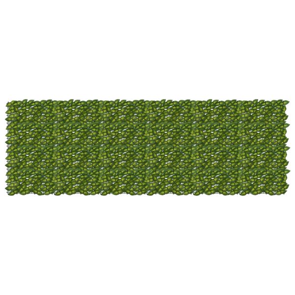 Завеса за балкон с листа Зелен и жълт 300 x 100 cm