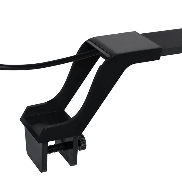 LED лампа за аквариум със скоби, 115-130 см, синьо и бяло