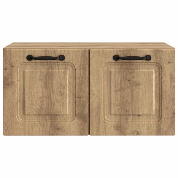 Стенно монтиран ТВ шкаф Дъб артизан 59,5 x 31 x 30 см