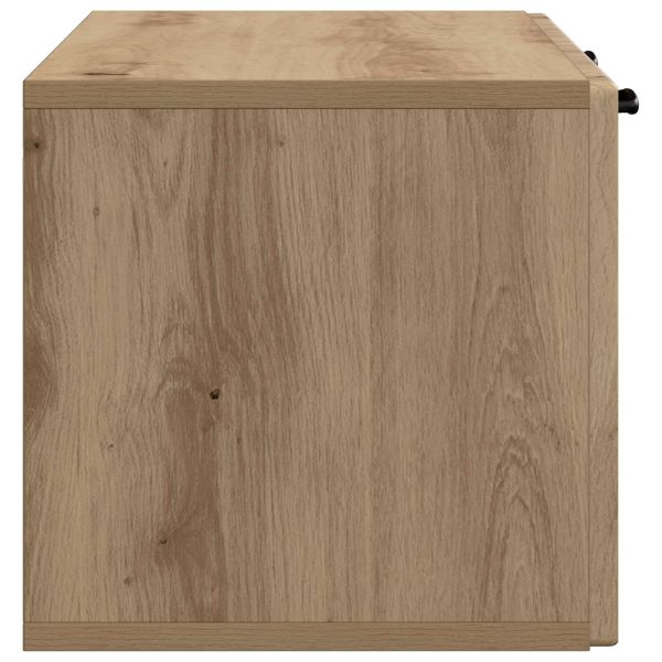 Стенно монтиран ТВ шкаф Дъб артизан 78,5 x 31 x 30 см