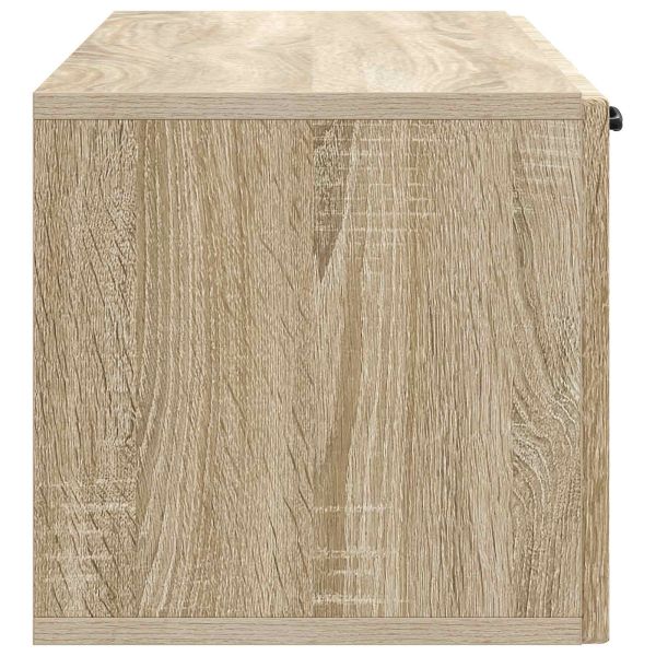 Стенно монтиран ТВ шкаф Дъб сонома 98 x 31 x 30 см