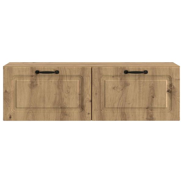 Стенно монтиран ТВ шкаф Дъб артизан 98 x 31 x 30 см