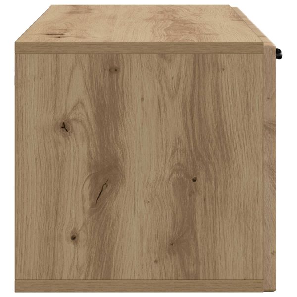 Стенно монтиран ТВ шкаф Дъб артизан 98 x 31 x 30 см