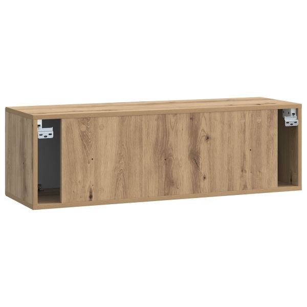 Стенно монтиран ТВ шкаф Дъб артизан 98 x 31 x 30 см