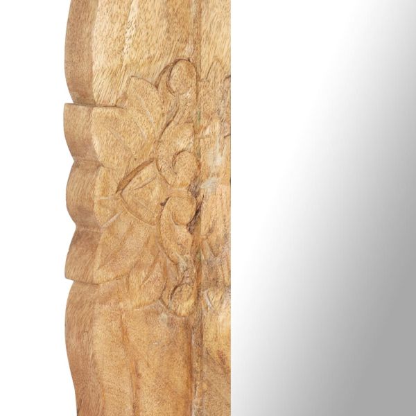 Огледало, 110x50 см, мангово дърво масив