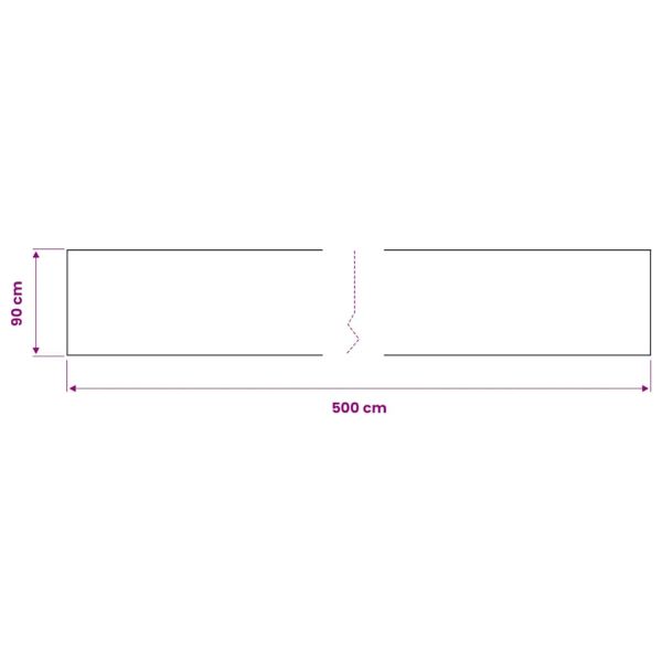 Фолио за прозорци матиран сив 0,9х5 м PVC