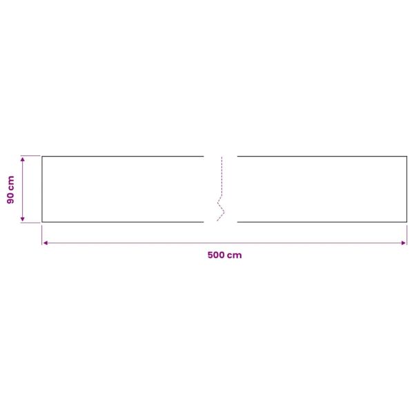 Самозалепващо фолио за мебели, бяло, 500х90 см, PVC