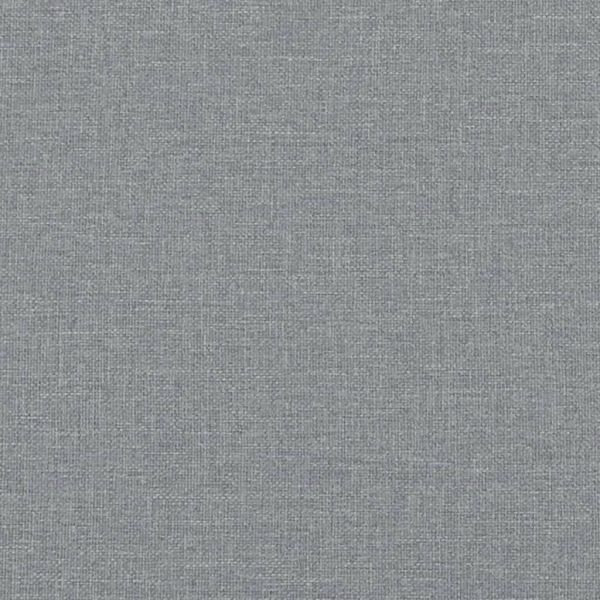 Комплект дивани от 3 части с възглавници, светлосив, плат