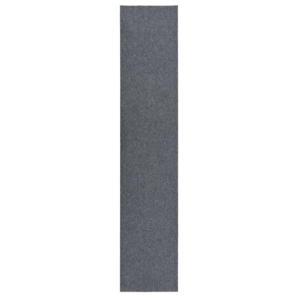Абсорбиращо мръсотията килимче, 100x500 см, сиво