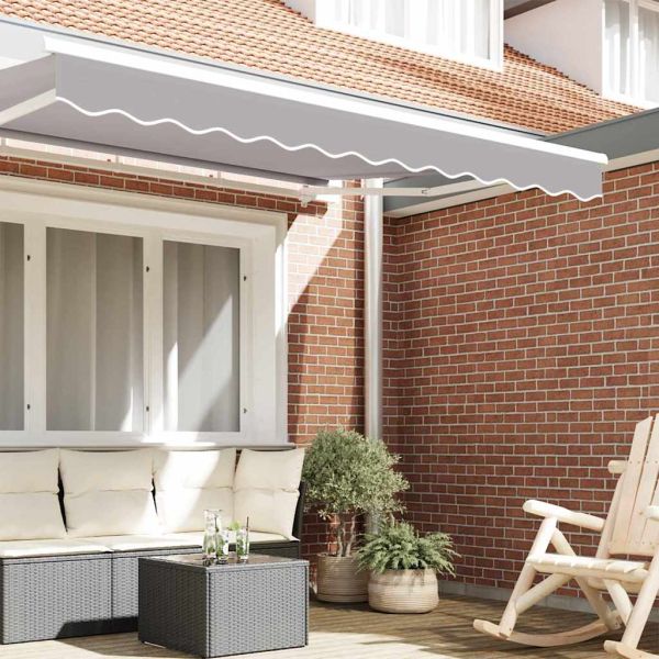 Сенник Валанс Светлосиво 330 x 20 см Платно