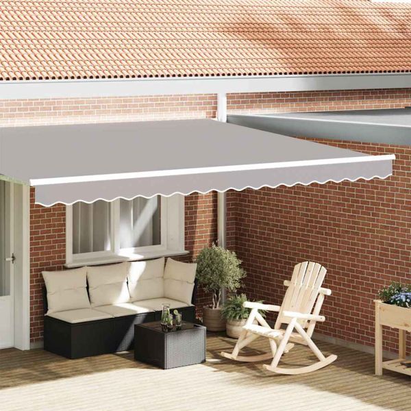 Сенник Валанс Светлосиво 430 x 20 см Платно