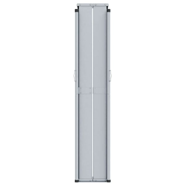 Прибираща се странична тента, антрацит, 200х1200 см