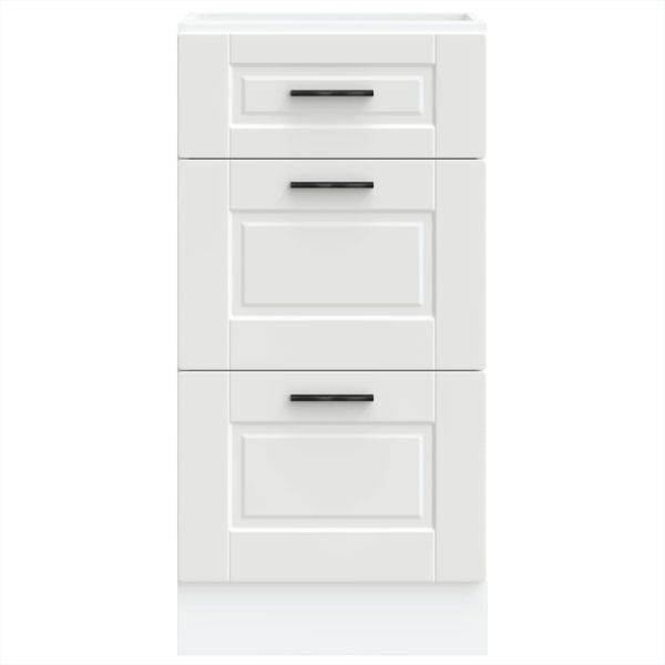 Кухненски шкаф "Porto" Бяла инженерна дървесина