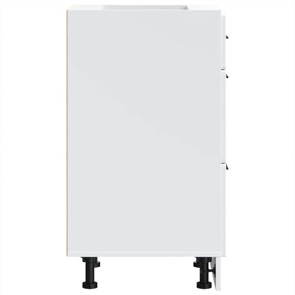 Кухненски шкаф "Porto" Бяла инженерна дървесина