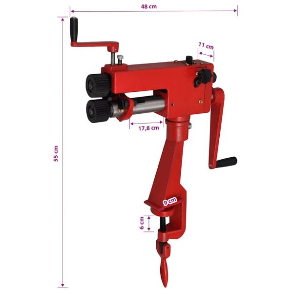 Ръчна зег машина за валцоване