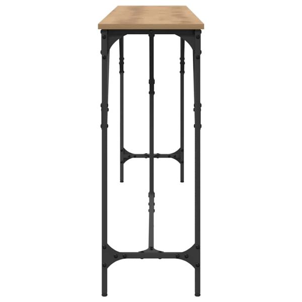 Конзолна маса дъб артизан 200 x 29 x 75 cm