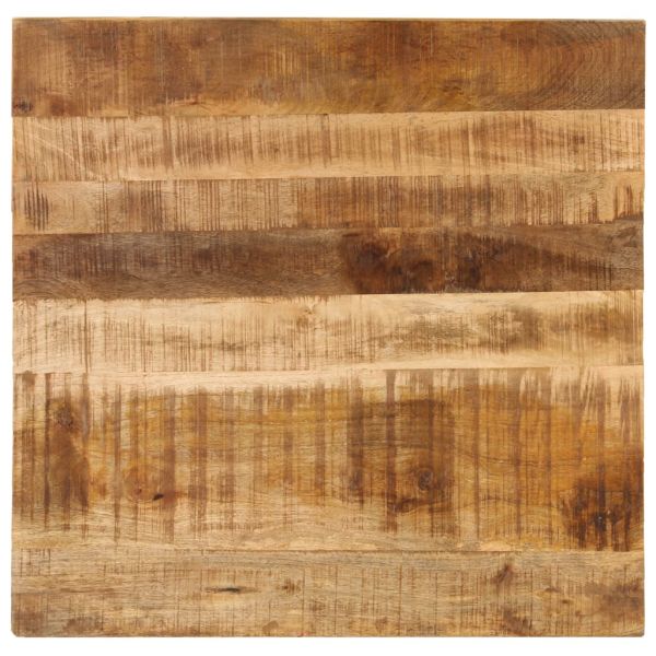 Маса за кафе, 80x80x40 см, мангово дърво масив