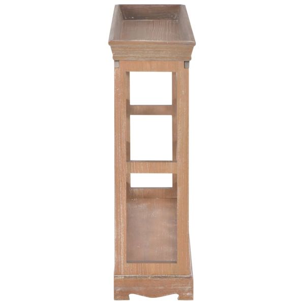 Шкаф за вино, кафяв, 70x22,5x70,5 см, МДФ