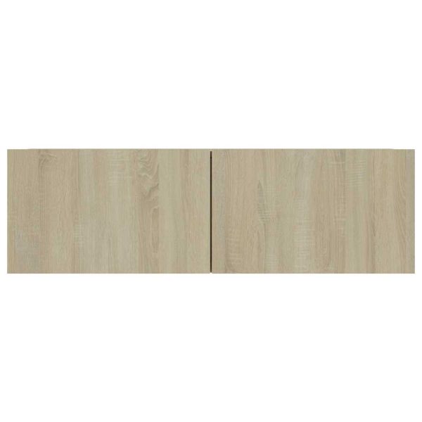 Комплект ТВ шкафове от 8 части, дъб сонома, инженерно дърво