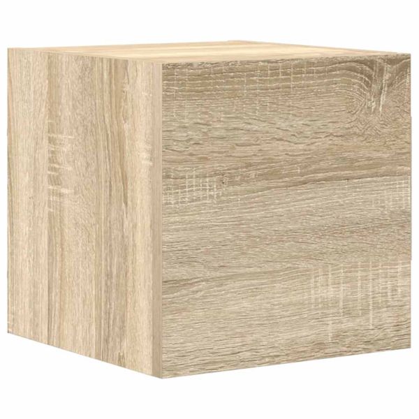 Комплект ТВ шкафове от 5 части, сонома дъб, инженерно дърво